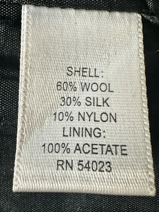 Banana Republic Mad Men
Size 8 Wool skirtClassic Black Tweed Women's - Picture 7 of 12